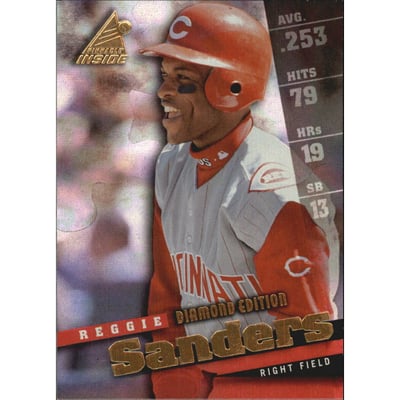 1998 Pinnacle Inside Diamond Edition #94 Reggie Sanders