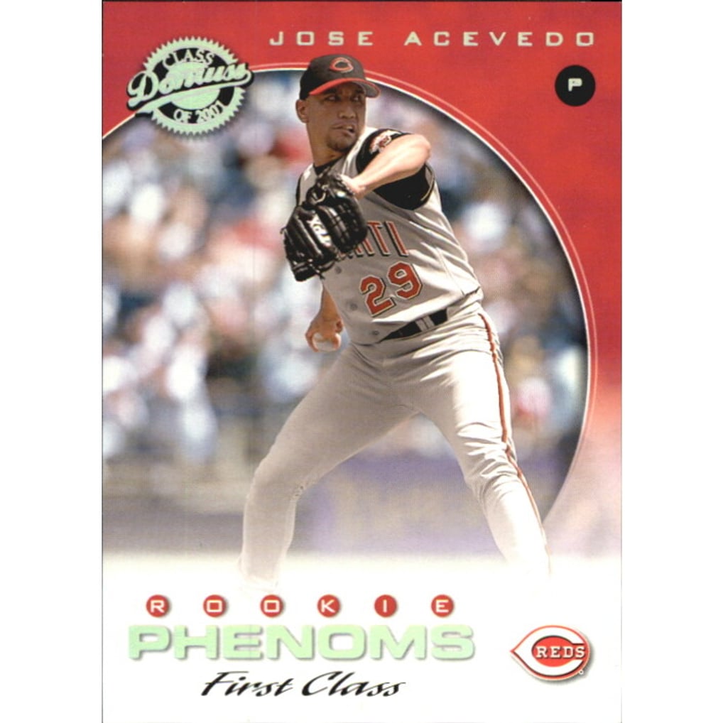 2001 Donruss Class of 2001 First Class #227 Jose Acevedo PH