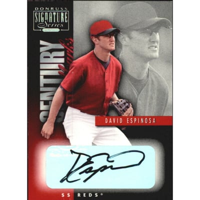 2001 Donruss Signature Century Marks #11 David Espinosa/199