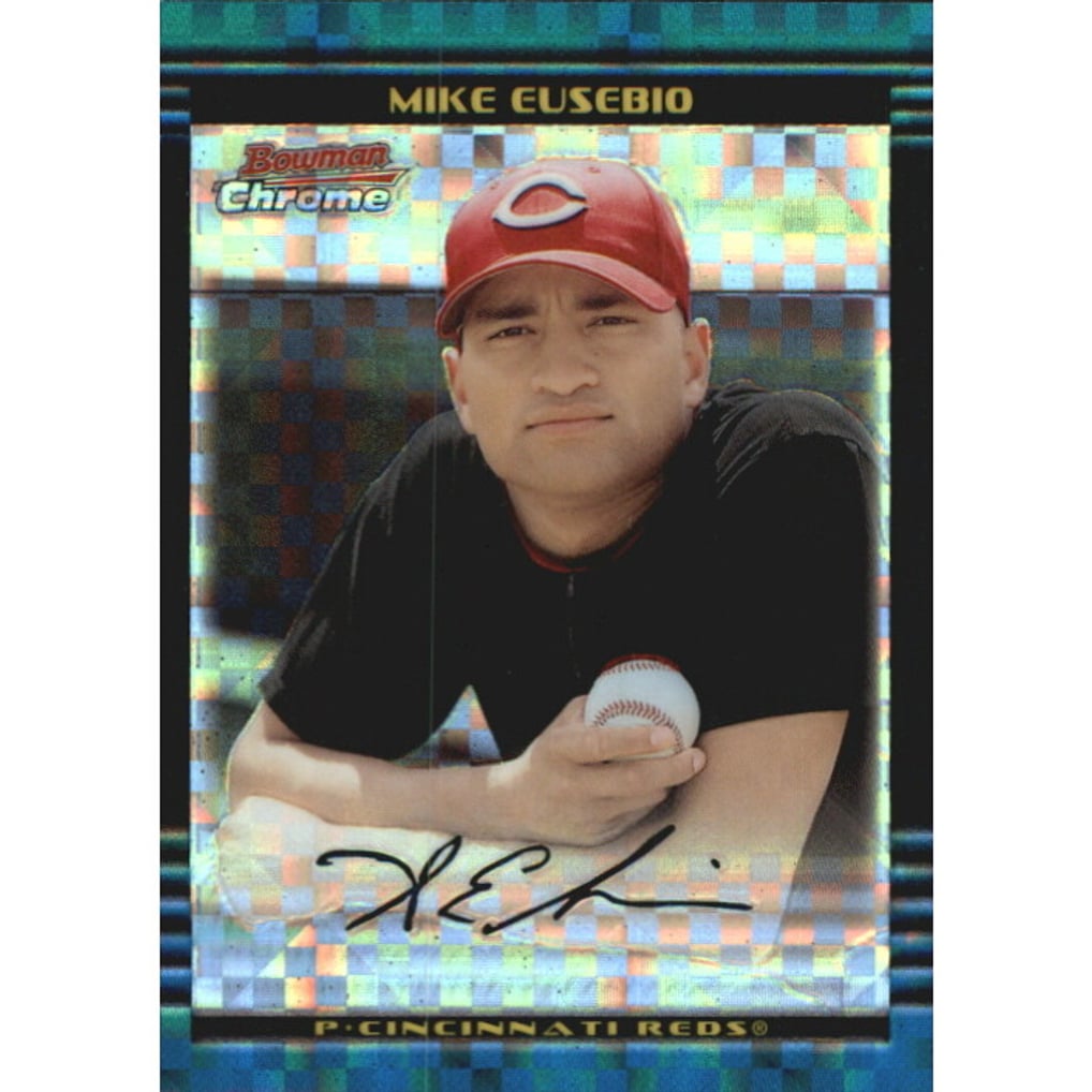 2002 Bowman Chrome Draft X-Fractors #5 Mike Eusebio