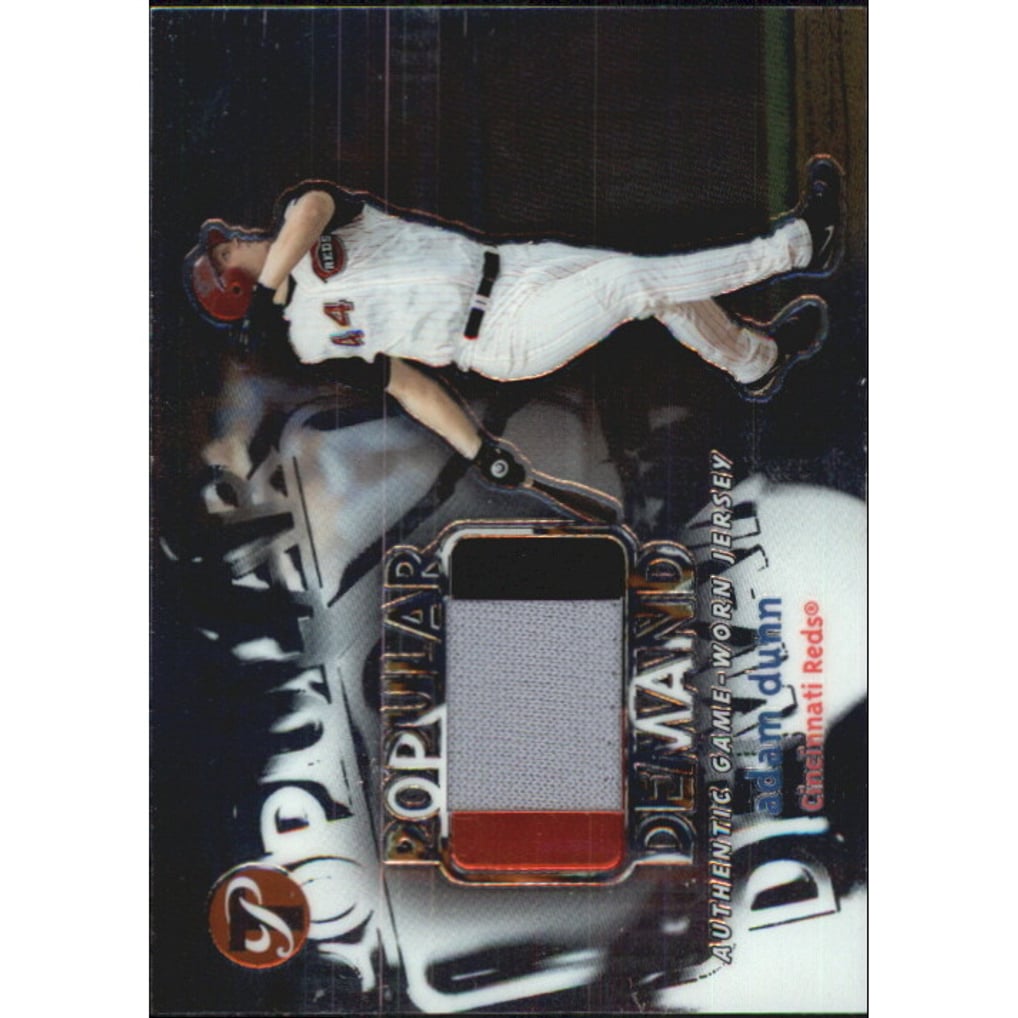 2002 Topps Pristine Popular Demand #AD Adam Dunn Jsy