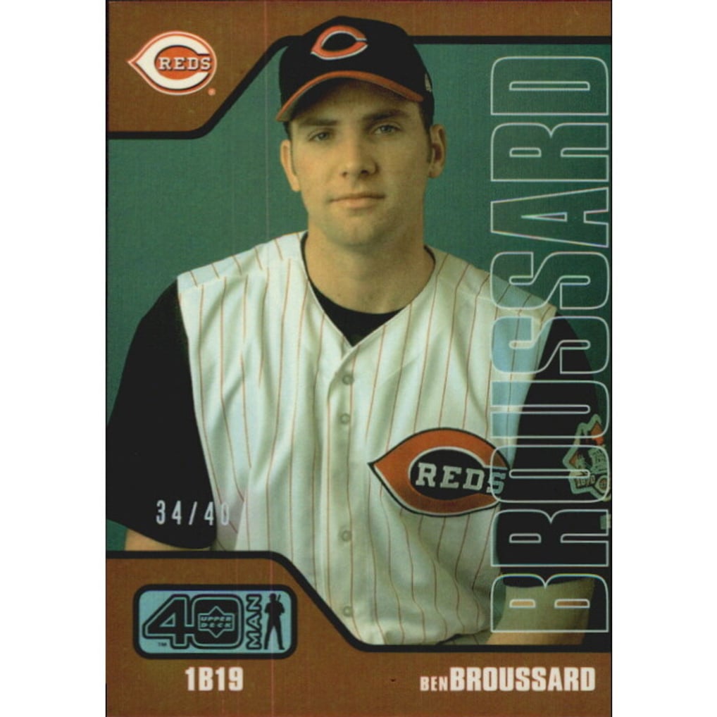 2002 Upper Deck 40-Man Electric Rainbow #980 Ben Broussard