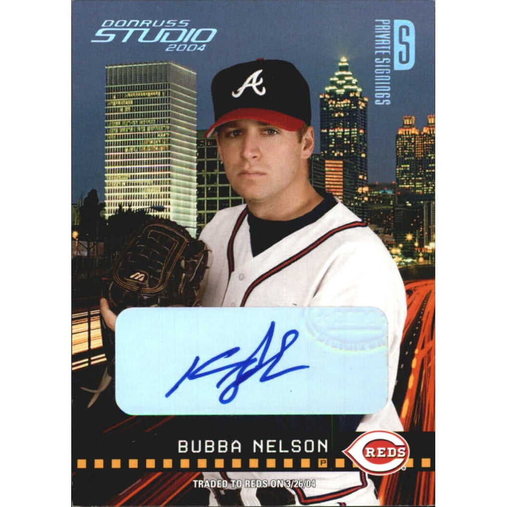 2004 Studio Private Signings Silver #18 Bubba Nelson/250
