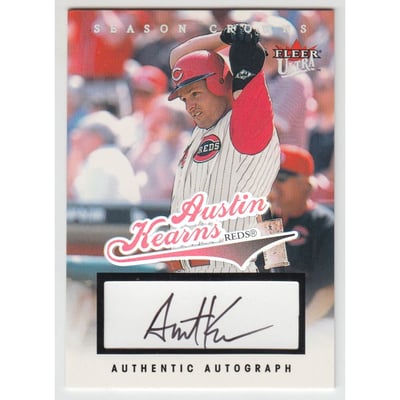 2004 Ultra Season Crowns Autograph #84 Austin Kearns