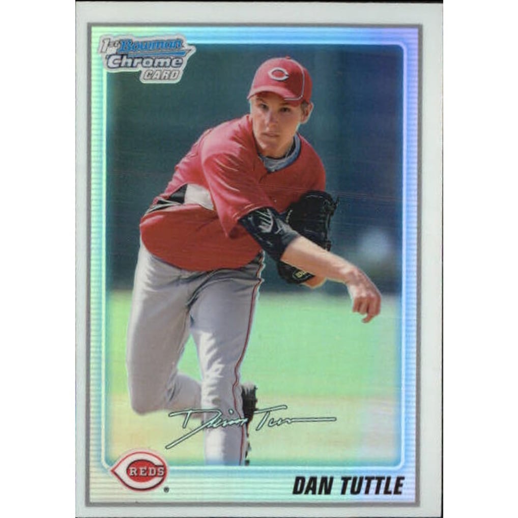 2010 Bowman Chrome Prospects Refractors #BCP193B Dan Tuttle AU