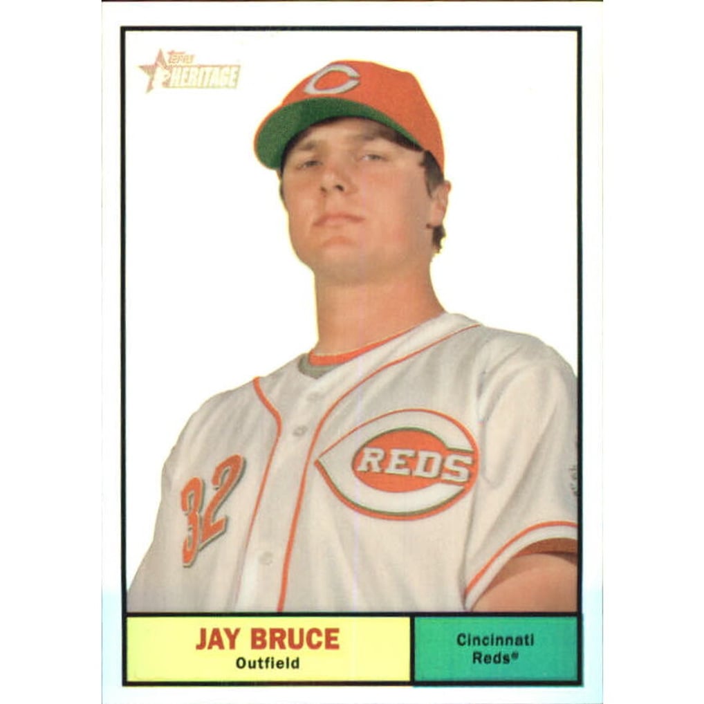 2010 Topps Heritage Chrome Refractors #C105 Jay Bruce