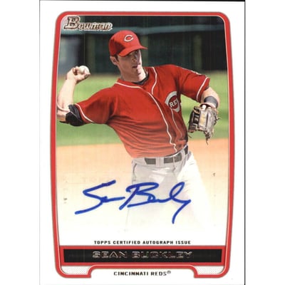 2012 Bowman Prospect Autographs #SB Sean Buckley