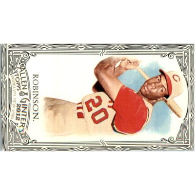 2012 Topps Allen and Ginter Mini Black #325 Frank Robinson