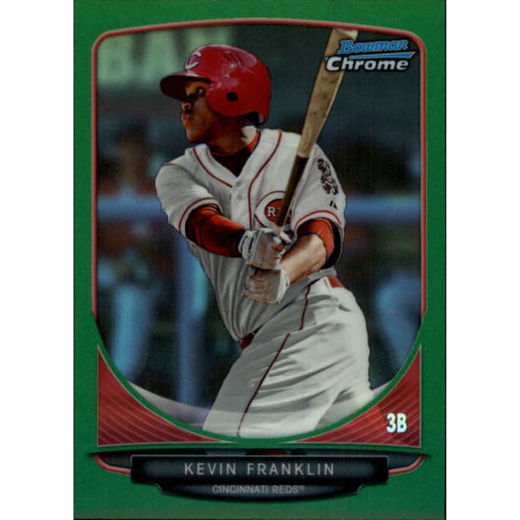 2013 Bowman Chrome Draft Draft Picks Green Refractors #BDPP25 Kevin Franklin