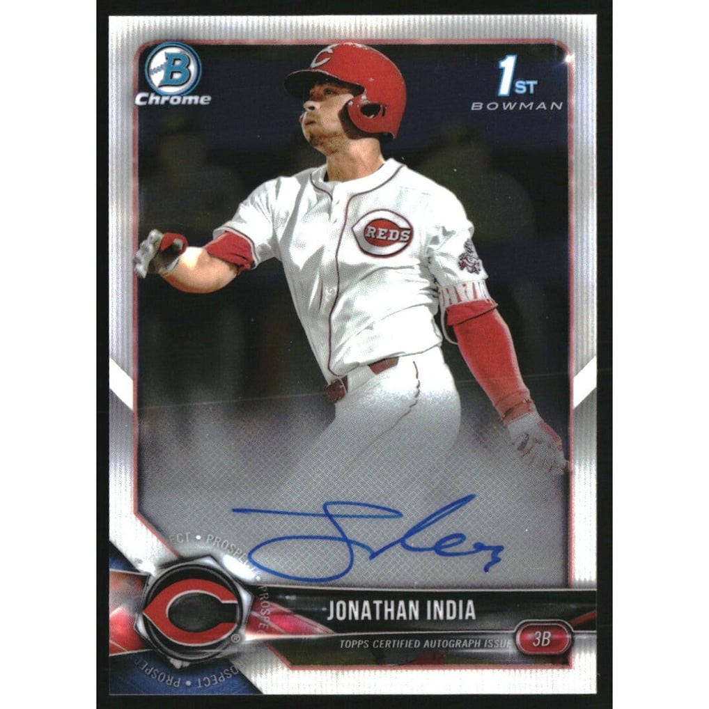 2018 Bowman Chrome Draft Autographs #CDAJI Jonathan India