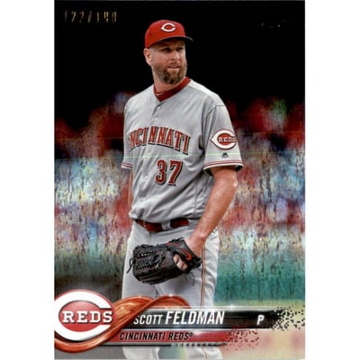 2018 Topps Factory Set Foilboard #57 Scott Feldman
