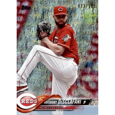 2018 Topps Factory Set Foilboard #694 Anthony DeSclafani