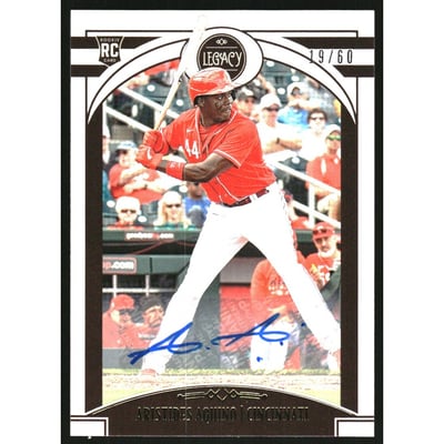2020 Panini Legacy Signatures #4 Aristides Aquino/60