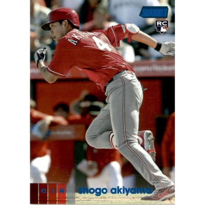 2020 Stadium Club Blue Foil #285 Shogo Akiyama