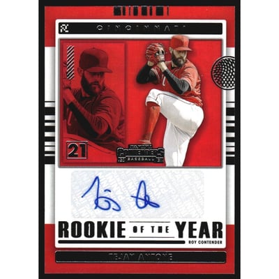 2021 Panini Contenders ROY Contenders Autographs #15 Tejay Antone