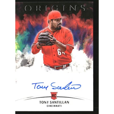 2022 Panini Chronicles Origins Signatures #1 Tony Santillan