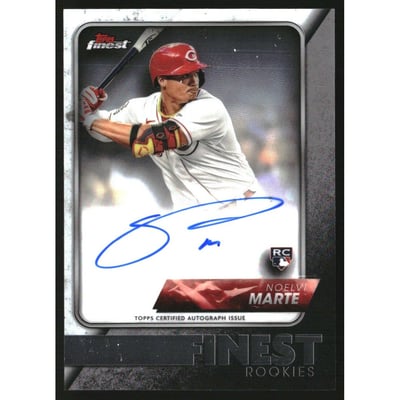 2024 Finest Rookie Design Variation Autographs #FRNM Noelvi Marte