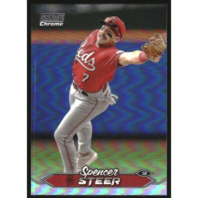 2024 Stadium Club Chrome Refractors #76 Spencer Steer