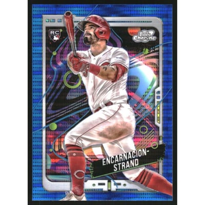 2024 Topps Cosmic Chrome Blue Moon Refractors #33 Christian Encarnacion-Strand