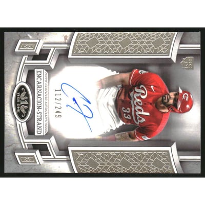 2024 Topps Tier One Break Out Autographs #BOACE Christian Encarnacion-Strand/249