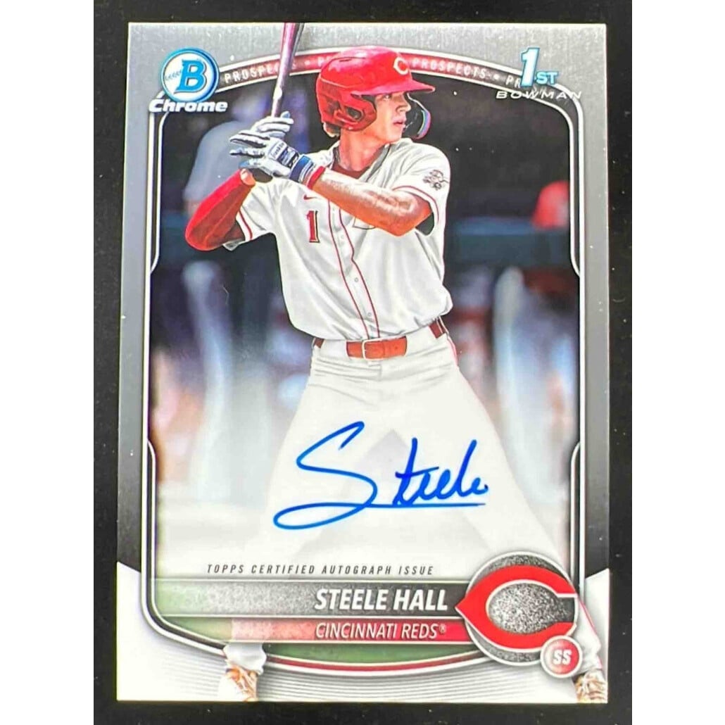 2025 bowman draft Steele Hall auto 150枚限定 Bowman Draft Chrome 