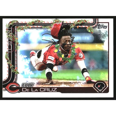 2025 Topps Holiday Short Prints #H97 Elly De La Cruz