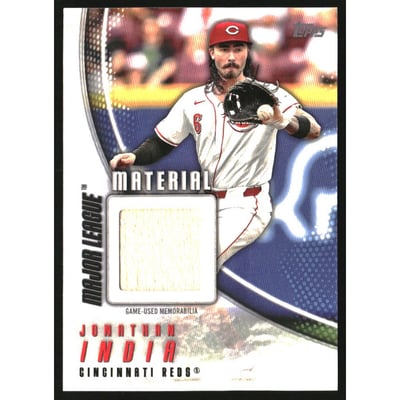 2025 Topps Major League Materials #MLMJI Jonathan India