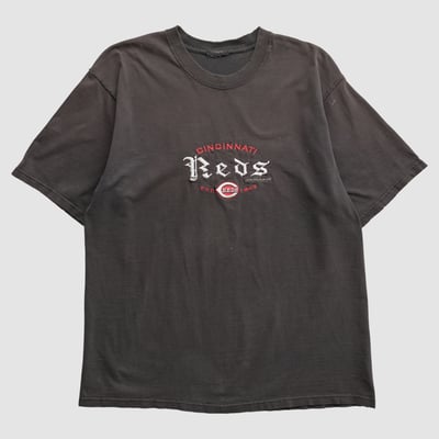 Cincinnati Reds 2000 T-shirt - Black - L by Fanatics Real Vintage