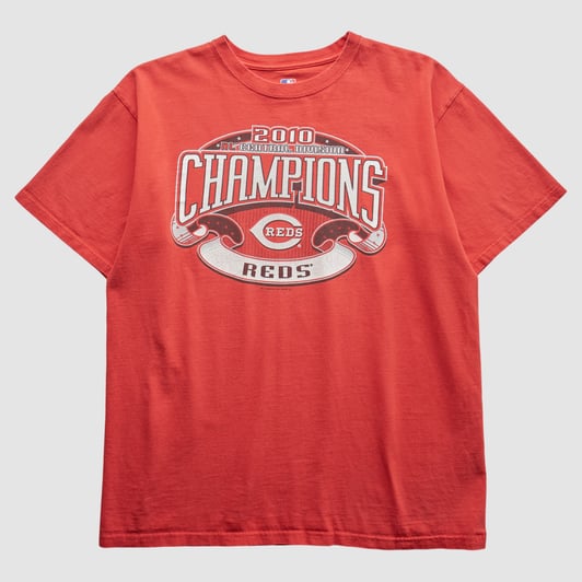 Cincinnati Reds 2010 T-Shirt - Red - S by Fanatics Real Vintage