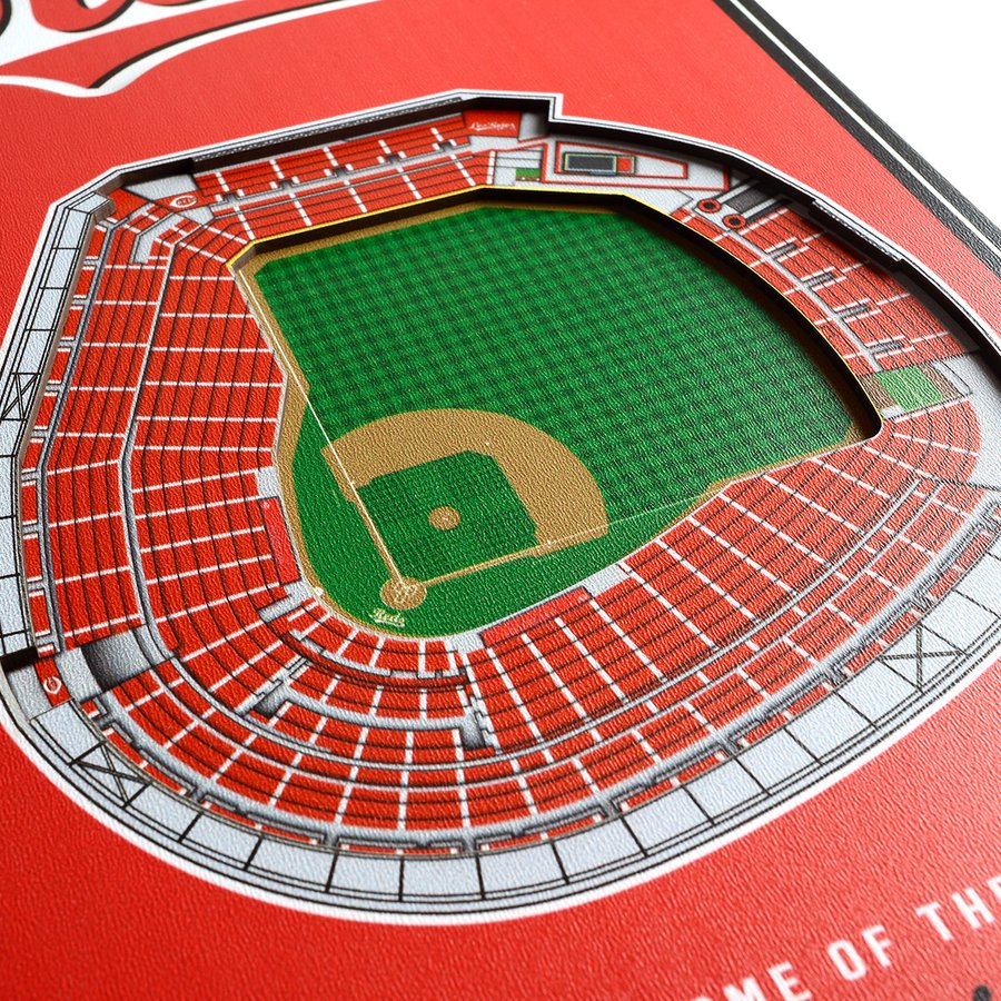 Cincinnati Reds Pill Box Cincinnati Reds Banner