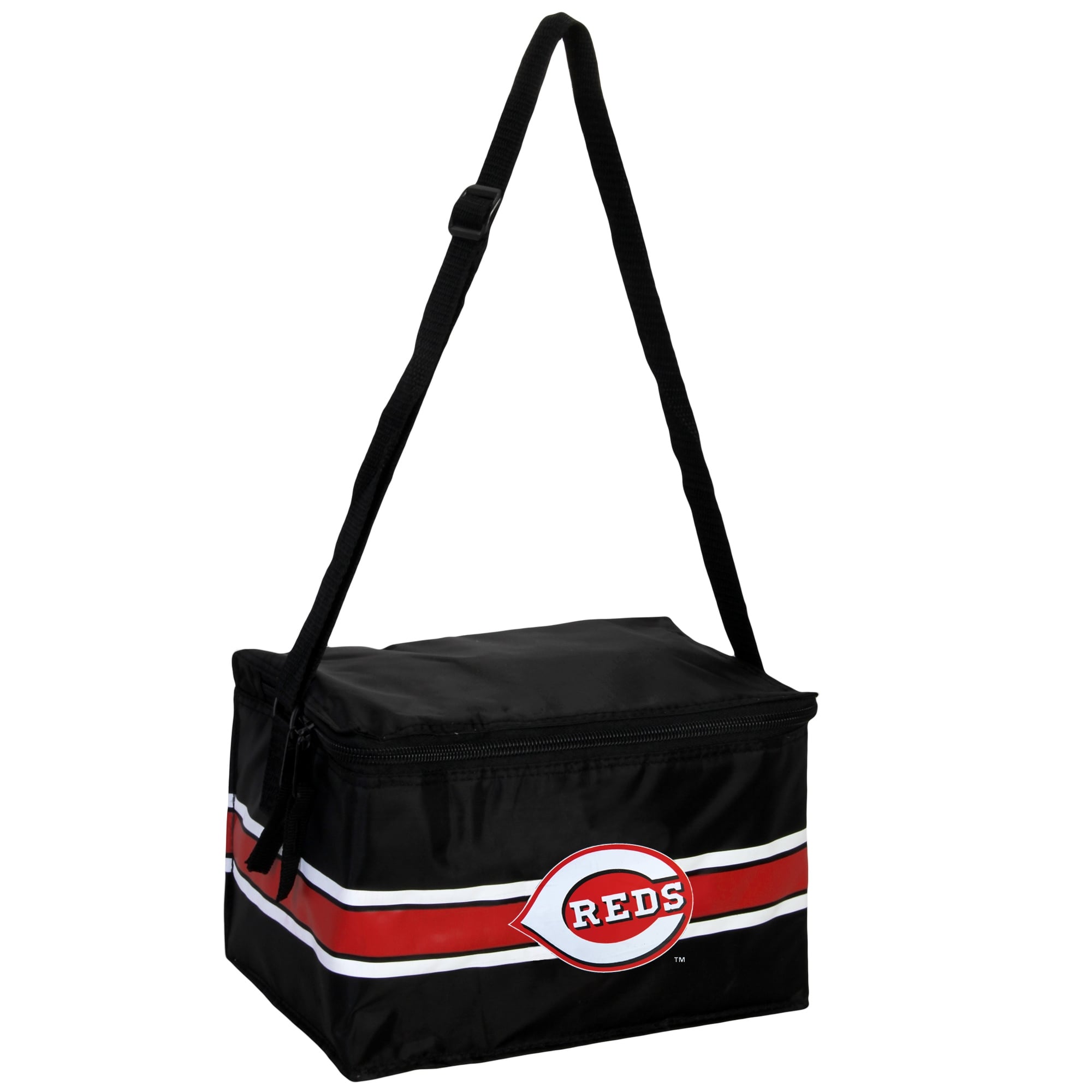 Cincinnati Reds Pill Box Cincinnati Reds Box Seat Lunch Cooler - Black