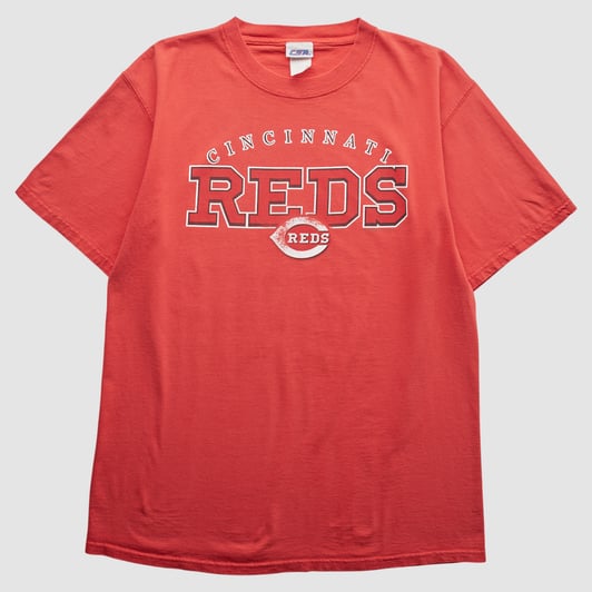 Cincinnati Reds CSA 2000s T-Shirt - Red - L by Fanatics Real Vintage