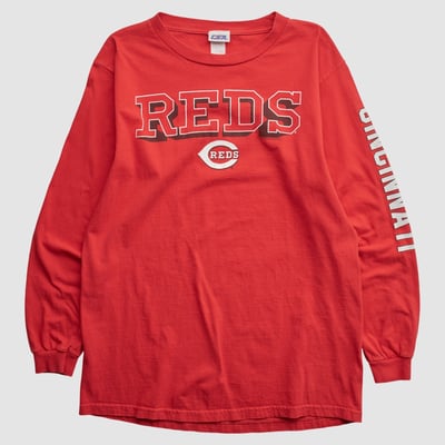 Cincinnati Reds CSA 2005 Long Sleeve T-shirt - Red - M by Fanatics Real Vintage