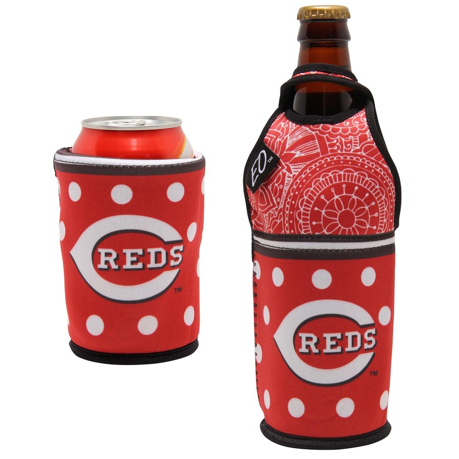 Cincinnati Reds Either/Or Can or Bottle Insulator Cooler
