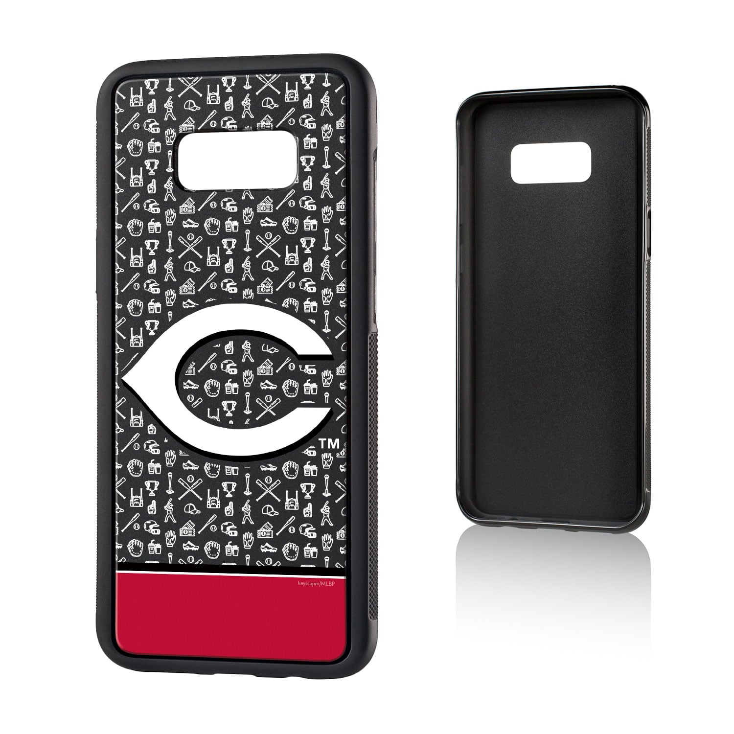 Cincinnati Reds Galaxy S8 Plus Stripe Bump Case
