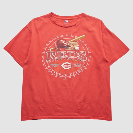 Cincinnati Reds Genuine Merchandise 2010 T-Shirt - Red - M by Fanatics Real Vintage
