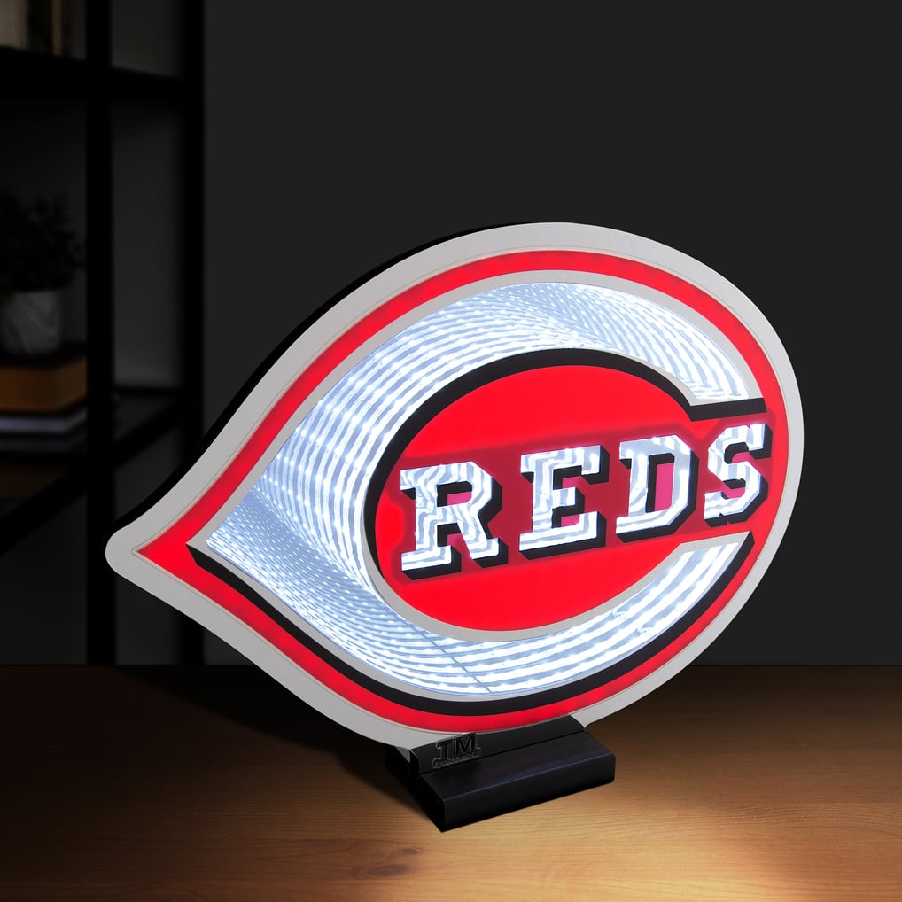 Cincinnati Reds LED Infinity Logo Light