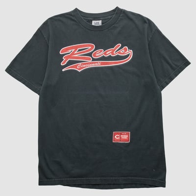 Cincinnati Reds Lee Apparel 2000s T-shirt - Black - L by Fanatics Real Vintage
