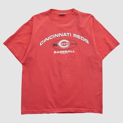 Cincinnati Reds Majestic 1999 T-shirt - Red - XL by Fanatics Real Vintage