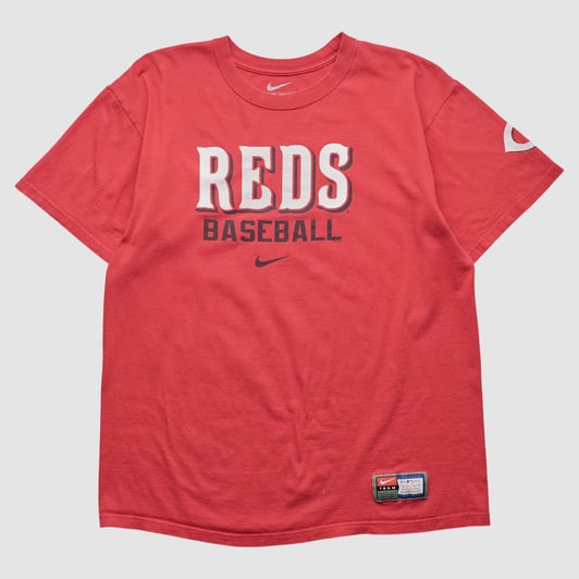 Cincinnati Reds Nike 2000s T-shirt - Red - M by Fanatics Real Vintage