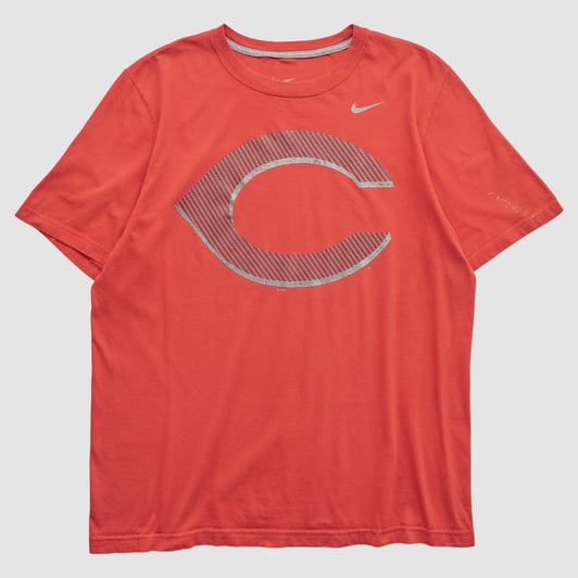 Cincinnati Reds Nike 2010s T-shirt - Red - M by Fanatics Real Vintage