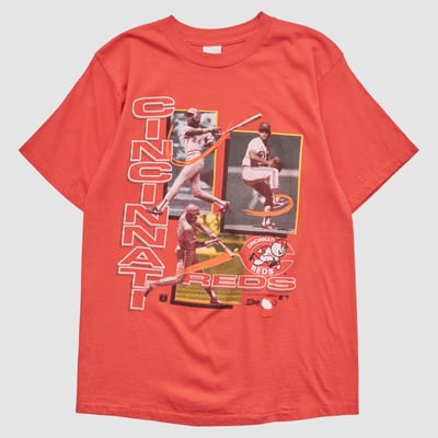 Cincinnati Reds Salem Sportswear 1990 T-shirt - Red - M by Fanatics Real Vintage