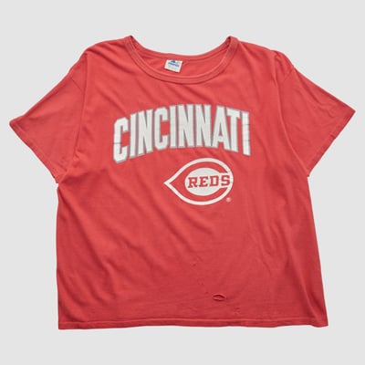Cincinnati Reds Starter 90s T-shirt - Red - L by Fanatics Real Vintage