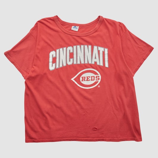 Cincinnati Reds Starter 90s T-shirt - Red - L by Fanatics Real Vintage