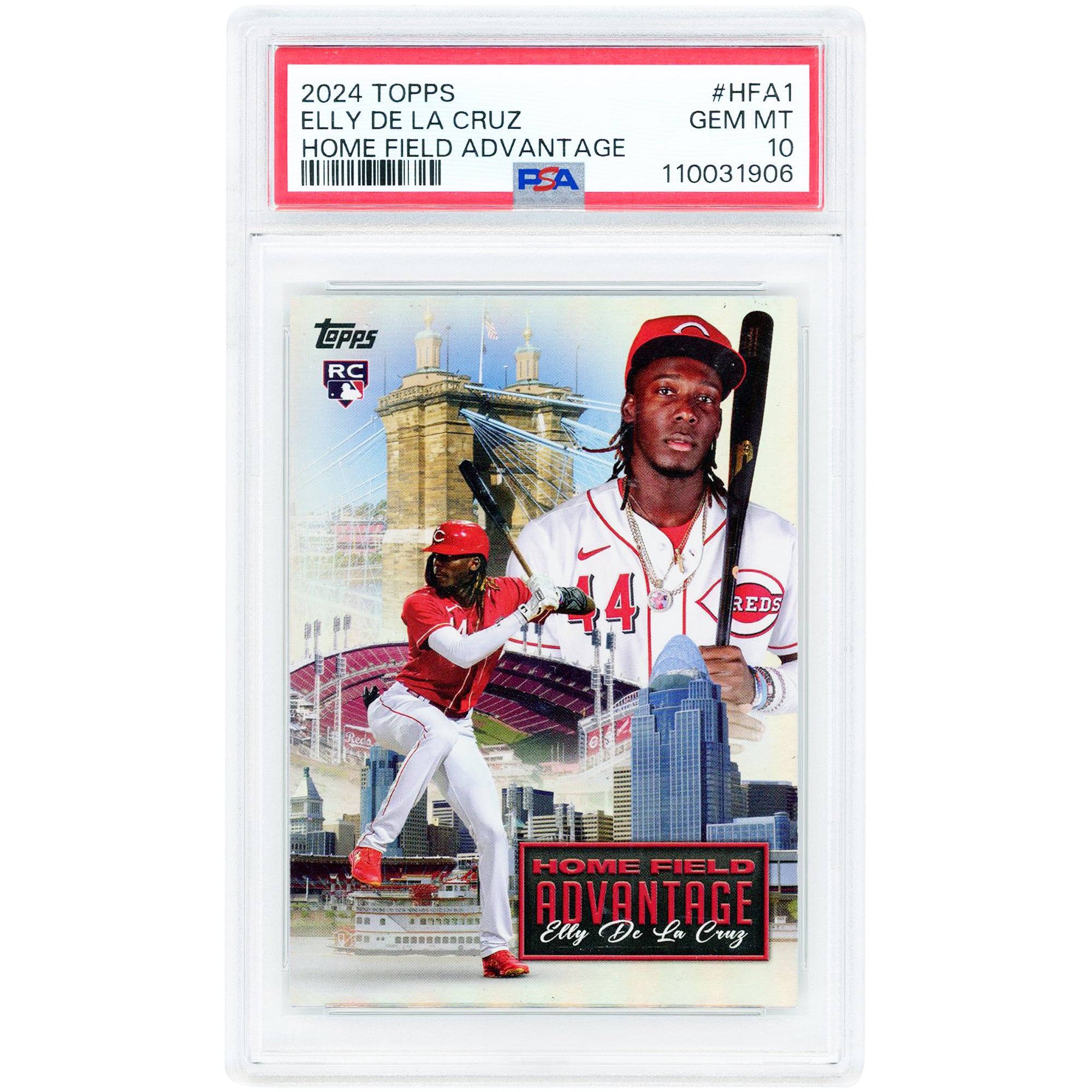 Elly De La Cruz Cincinnati Reds 2024 Topps Home Field Advantage 