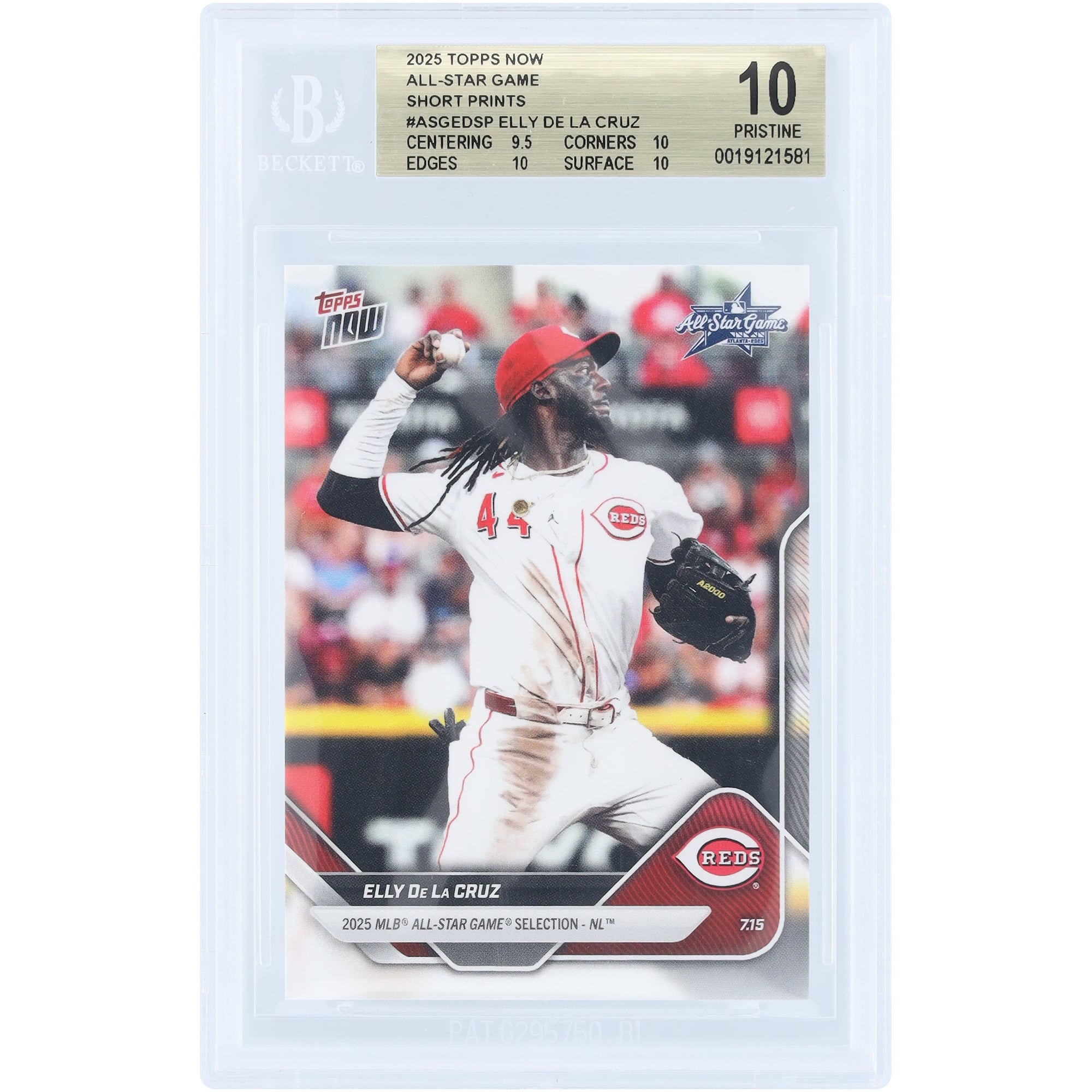35枚限定】 topps 2025 Elly De La Cruz ノーネーム | APPS 