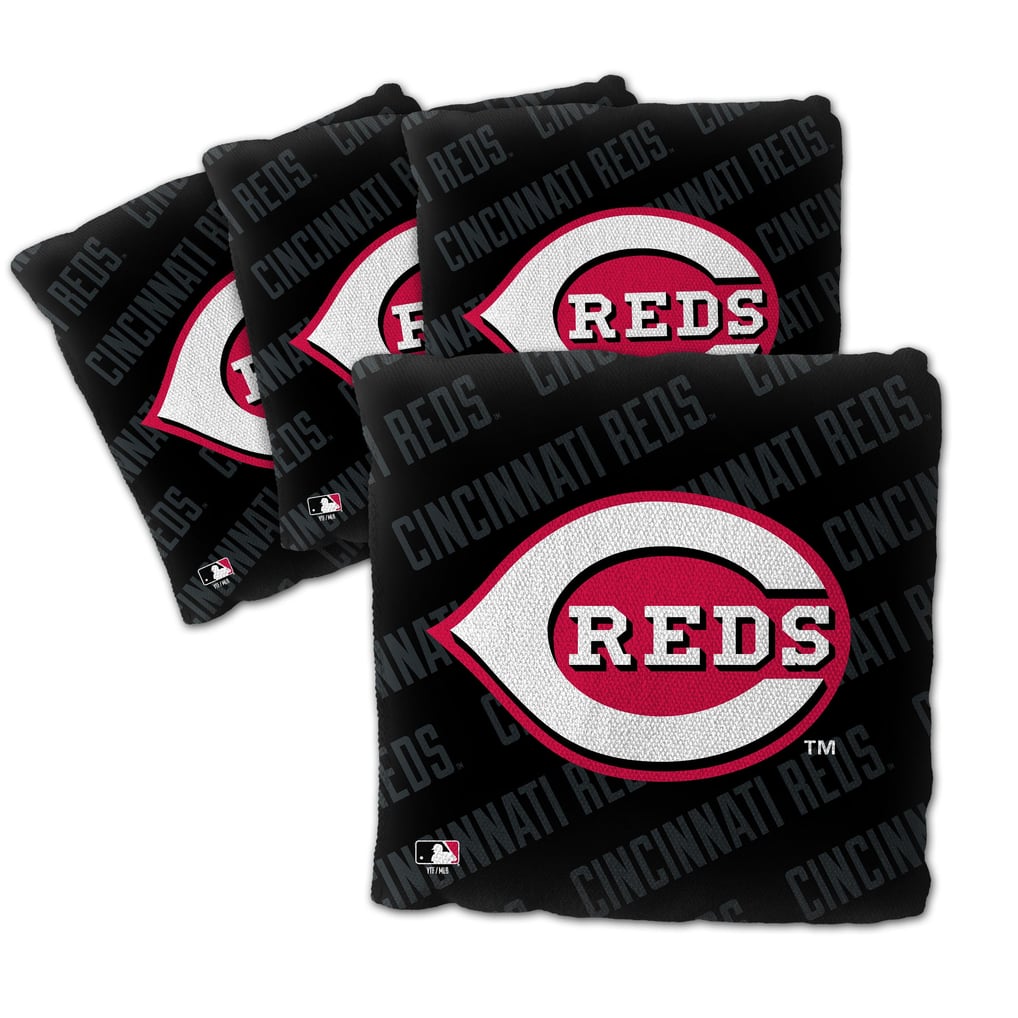 Cincinnati Reds Fanpoint Four-Piece Cornhole Bag Set
