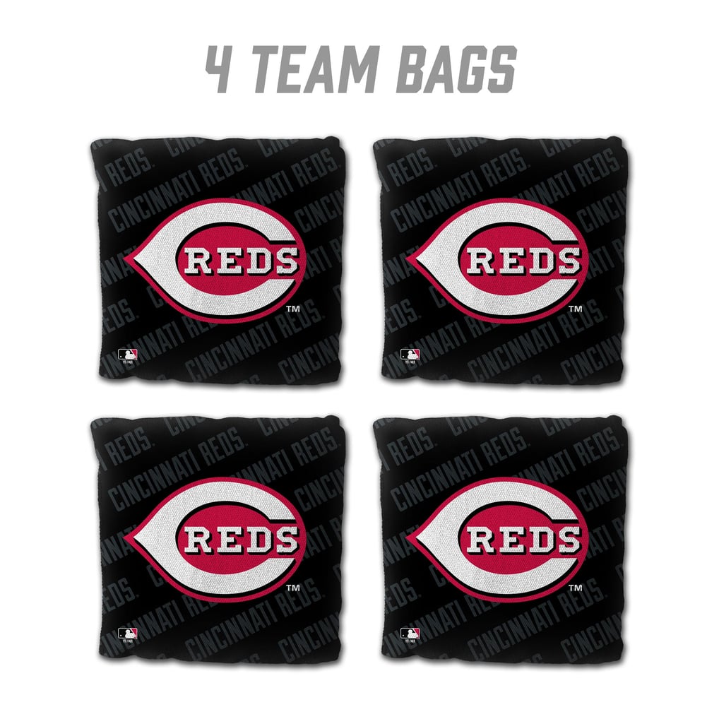 Cincinnati Reds Fanpoint Four-Piece Cornhole Bag Set