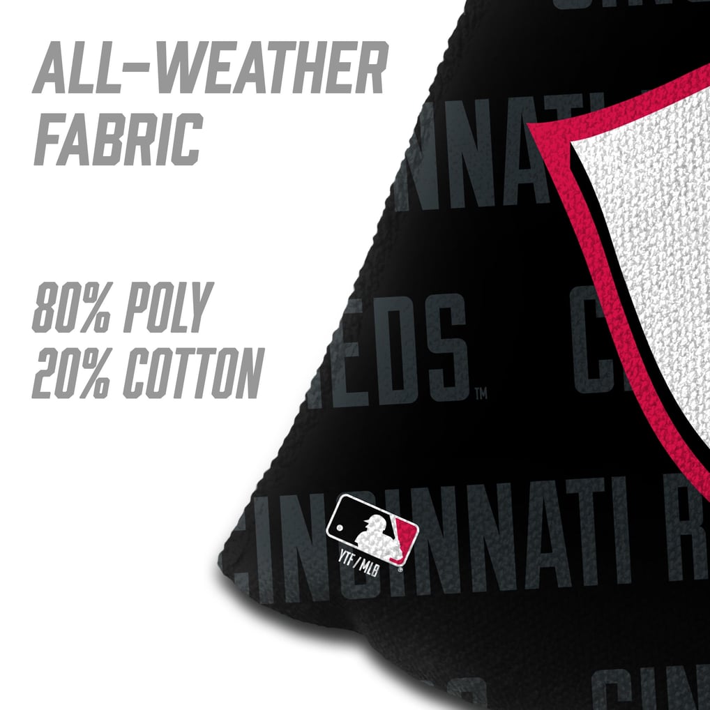Cincinnati Reds Fanpoint Four-Piece Cornhole Bag Set