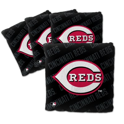 Cincinnati Reds Fanpoint Four-Piece Cornhole Bag Set